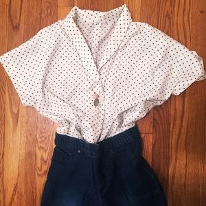 Vintage Hipster Blouse